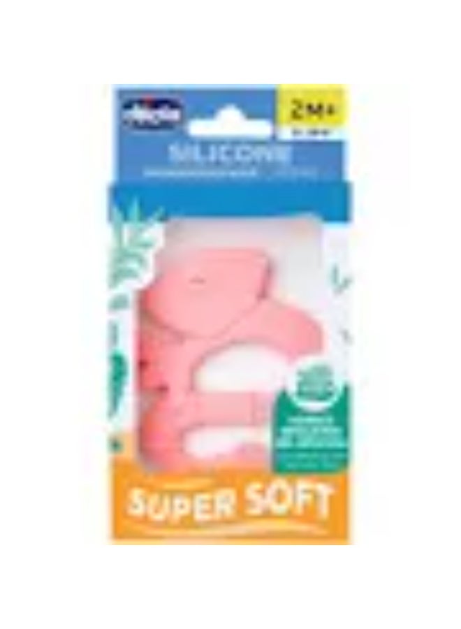 Chicco Super Soft Iguana Teether 2m+ Pink - Image 3
