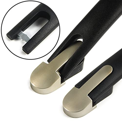 Volein Suitcase Handle Replacement, Plastic Spare Strap Handle Grip Replacement Part Black for Luggage Case Repair (B005) - Image 5