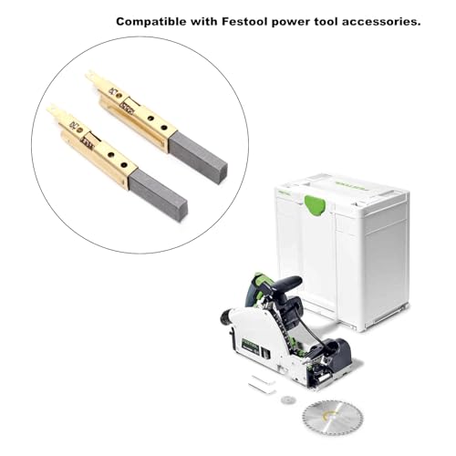 Ruimou 2Pcs Power Tool Carbon Brushes 3090210 (11x6.3x28mm) Compatible with Festool Accessories - Image 2