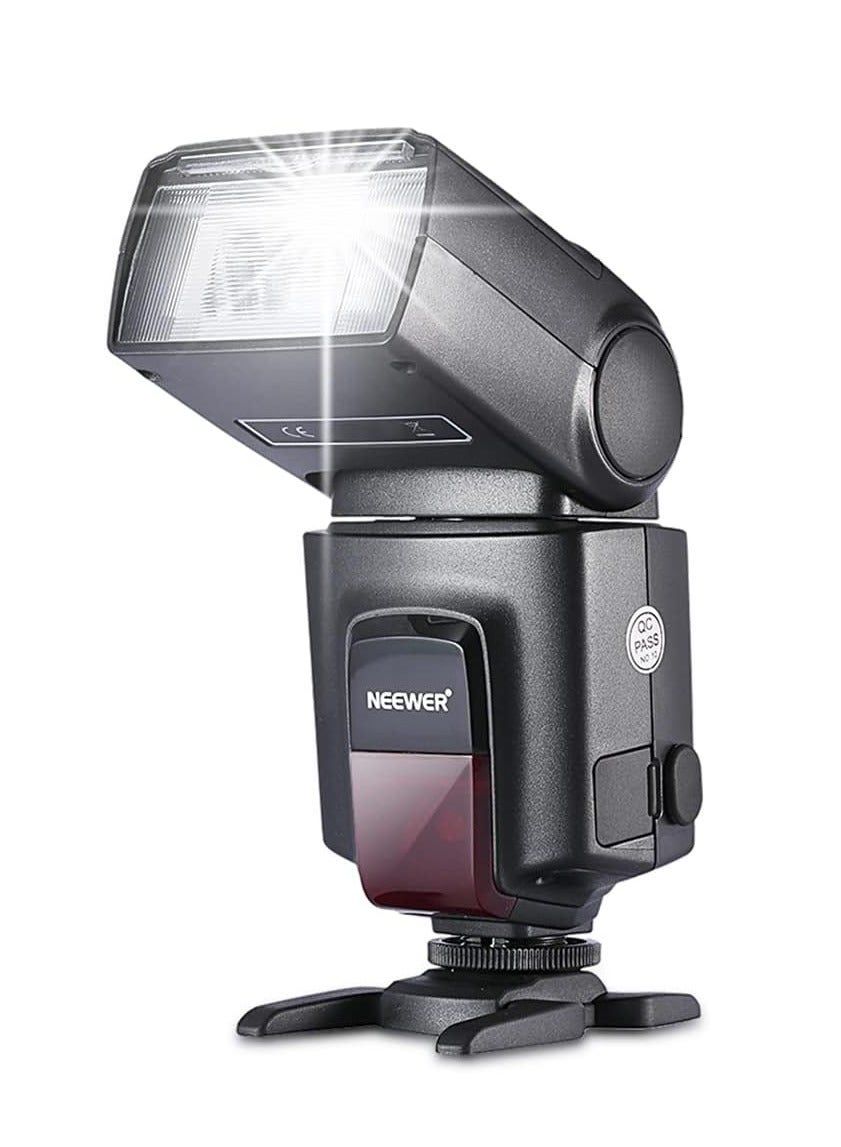 Neewer TT560 Flash Speedlite for Canon Sony Nikon Panasonic Olympus Pentax and Other DSLR Cameras, Digital Camera Speedlight with Standard Hot Shoe