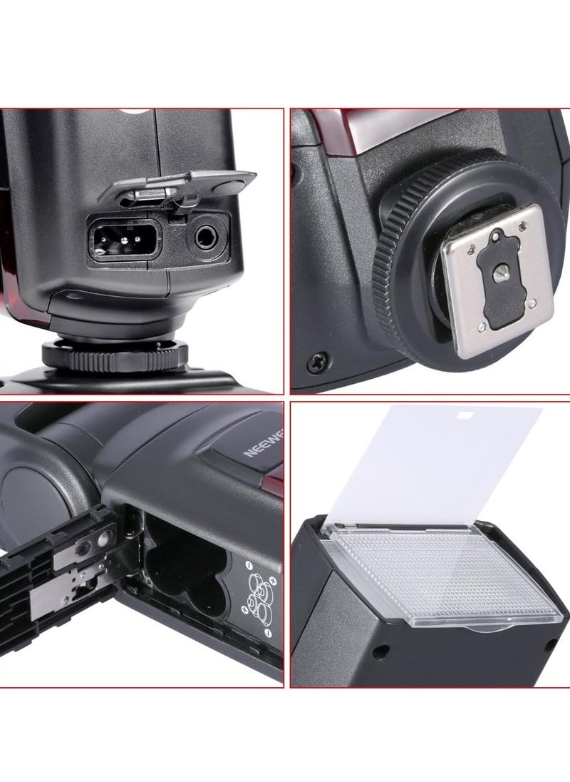 Neewer Neewer TT560 Flash Speedlite for Canon Sony Nikon Panasonic Olympus Pentax and Other DSLR Cameras, Digital Camera Speedlight with Standard Hot Shoe  - Image 3