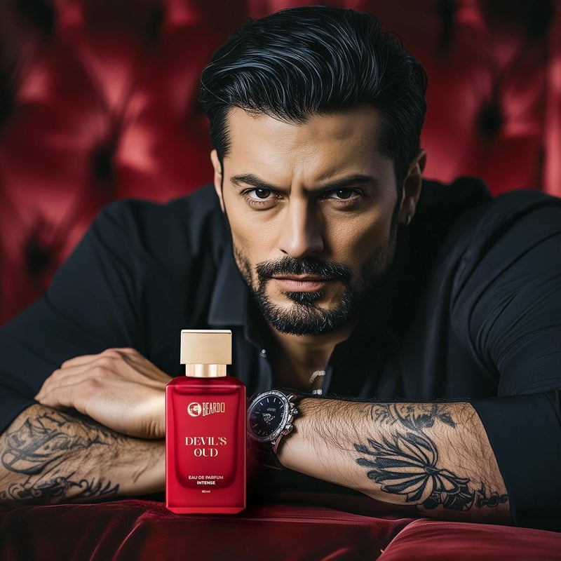 Beardo Devils Oud Perfume EDP 80ml - Image 3