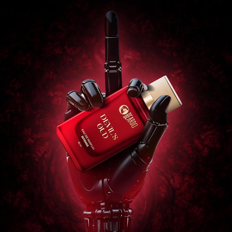 Beardo Devils Oud Perfume EDP 80ml - Image 2
