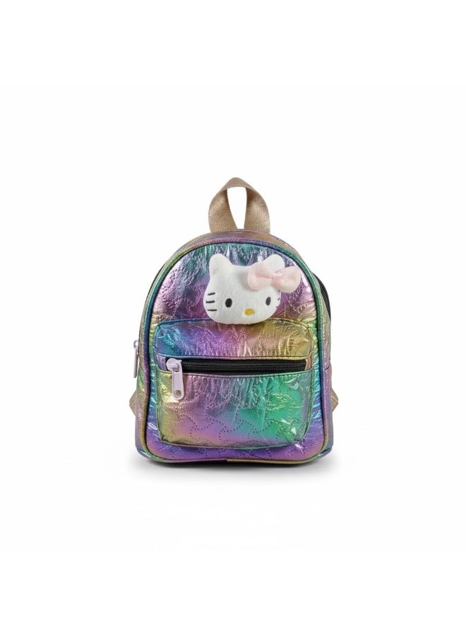 حقيبة ظهر صغيرة للأطفال من كاناز بتصميم أرنب لطيف | حقيبة مدرسية خفيفة الوزن من الجلد الصناعي للبنات | حقيبة نهارية صغيرة لرياض الأطفال والسفر، حقيبة تيدي B3496 (لون مختلط) - Image 1