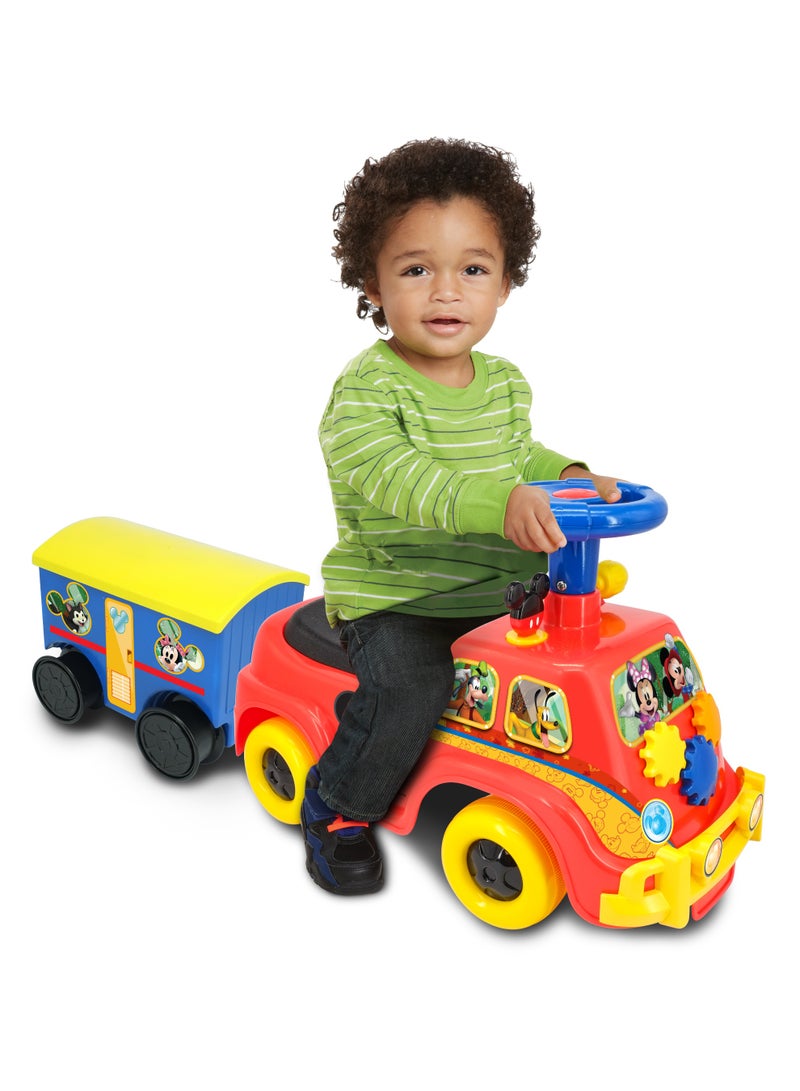 Kiddieland Lights 'N' Sounds Mickey's Camper with Trailer - Image 2