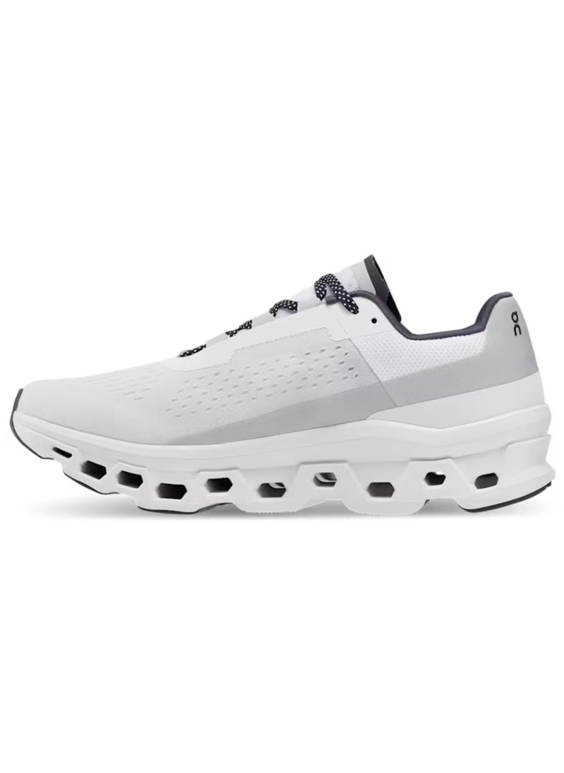 ON Cloudmonster Running Shoes – Unisex Max Cushion Road Running Sneakers | Lightweight Breathable Mesh Trainers with Helion™ Superfoam | Swiss-Engineered Comfort for Long Distance & Daily Training