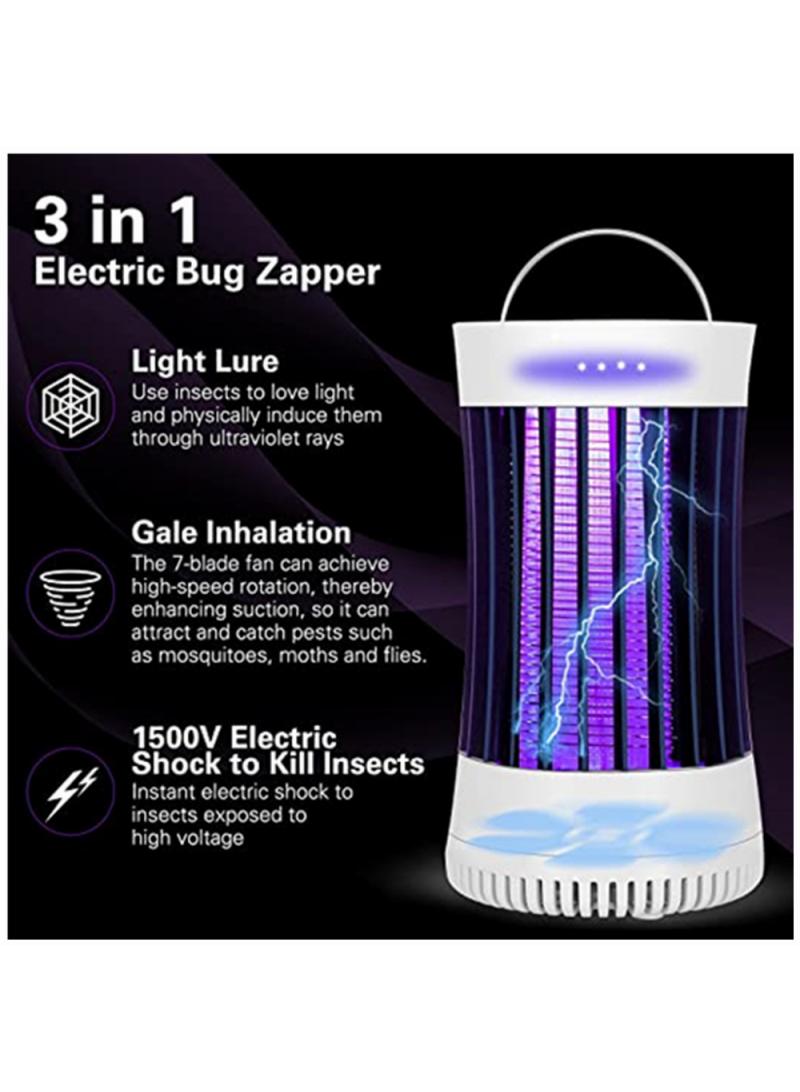 general 360°Portable Efficient Electronic Mosquito Eliminator Mosquito Repellent Used For Travel Outdoor Camping Homes And Gardens - Image 4