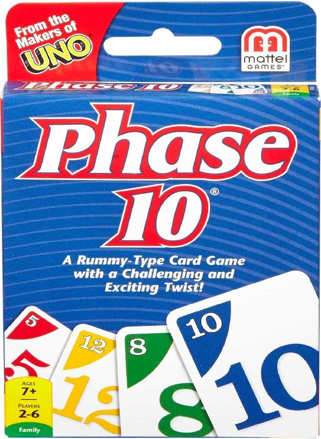 Mattel Games - Mattel Games Phase 10 Card Game - Image 1