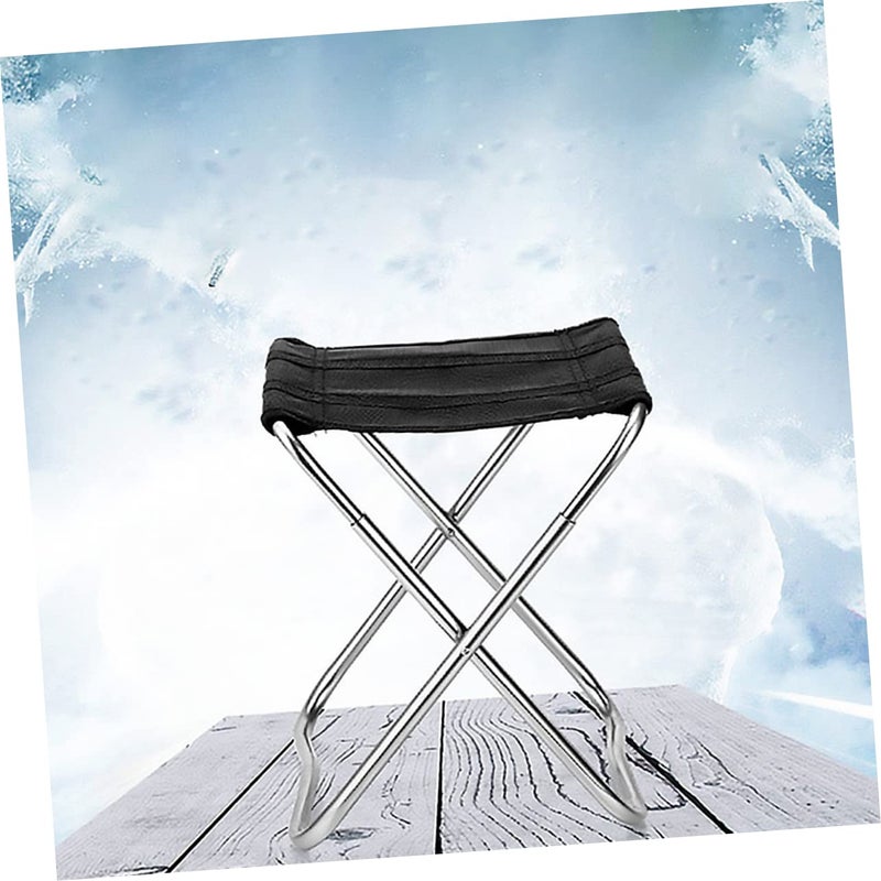 Lightweight Foldable Aluminum Alloy Fishing Chair for Outdoor Camping Travel - Image 5