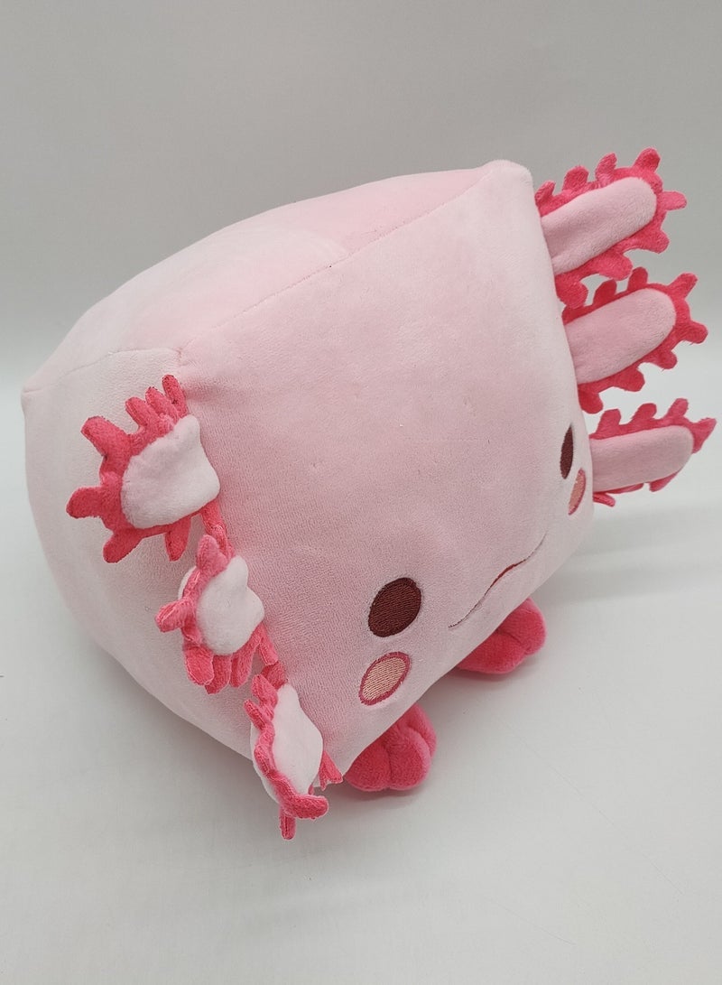 general Pink Cubic Salamander Plush Toy, Pet Simulator X Cartoon Stuffed Animal, Soft Plush Doll Pillow, Perfect for Home Decor and Office - Image 2