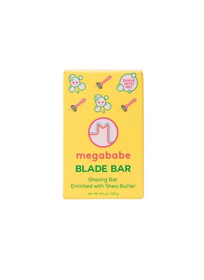 Megababe - Blade Bar | Shaving Bar Enriched With Shea Butter | Hydrating For All Skin Types | 4.4 Oz - Image 1