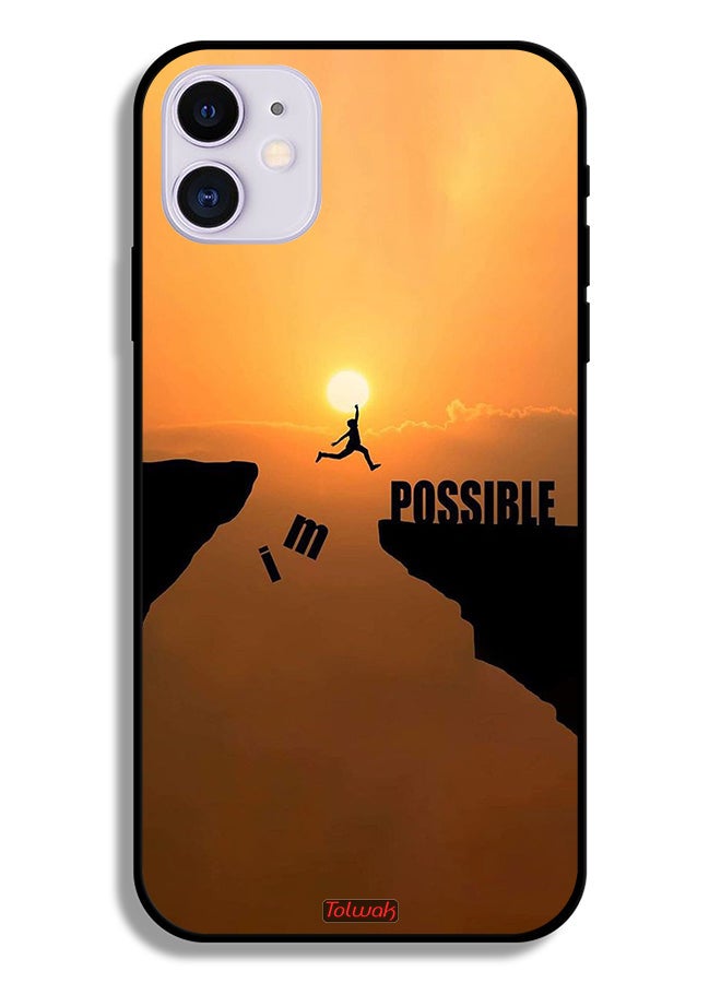 Tolwak Apple iPhone 12 mini Protective Case I Am Possible - Image 2