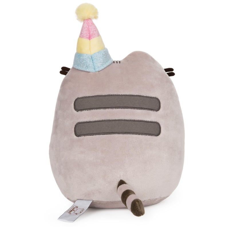 GUND Pusheen Birthday Cake Plush Stuffed Animal Cat, 9.5" - Image 4