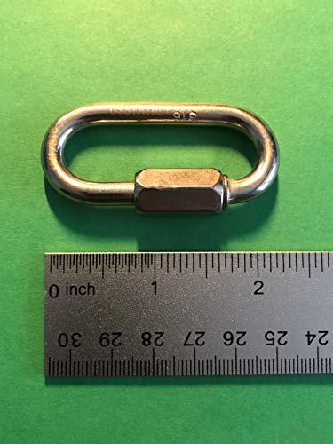 US STAINLESS Stainless Steel 316 Quick Link 1/4" (6mm) Marine Grade - Image 2