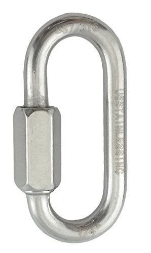 US STAINLESS Stainless Steel 316 Quick Link 1/4" (6mm) Marine Grade - Image 1