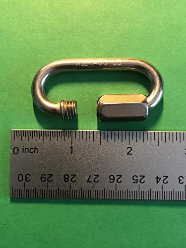 US STAINLESS Stainless Steel 316 Quick Link 1/4" (6mm) Marine Grade - Image 5