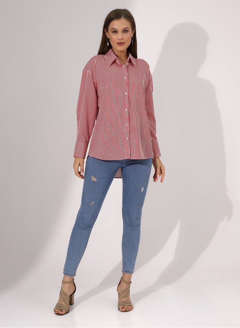 Shirt With An Collared Neck - Image 3