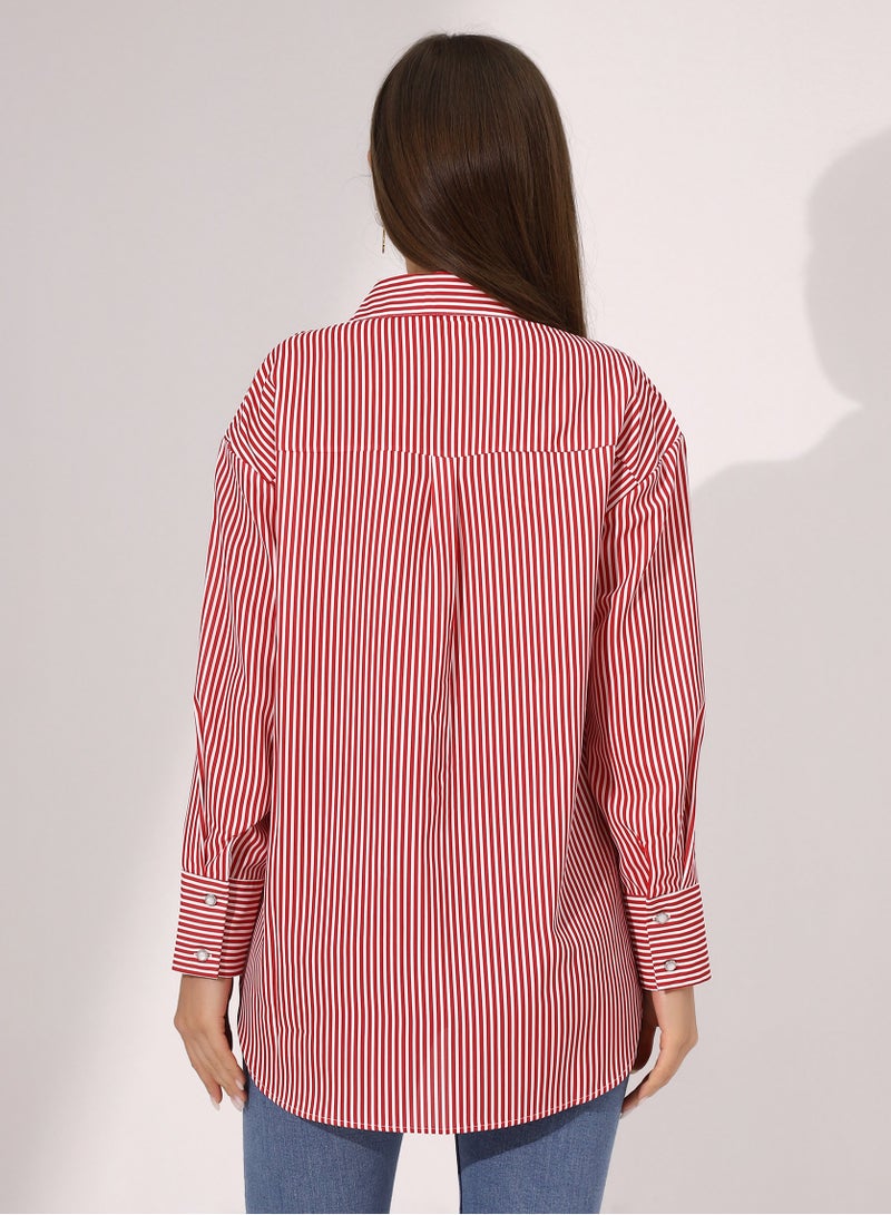 Shirt With An Collared Neck - Image 4