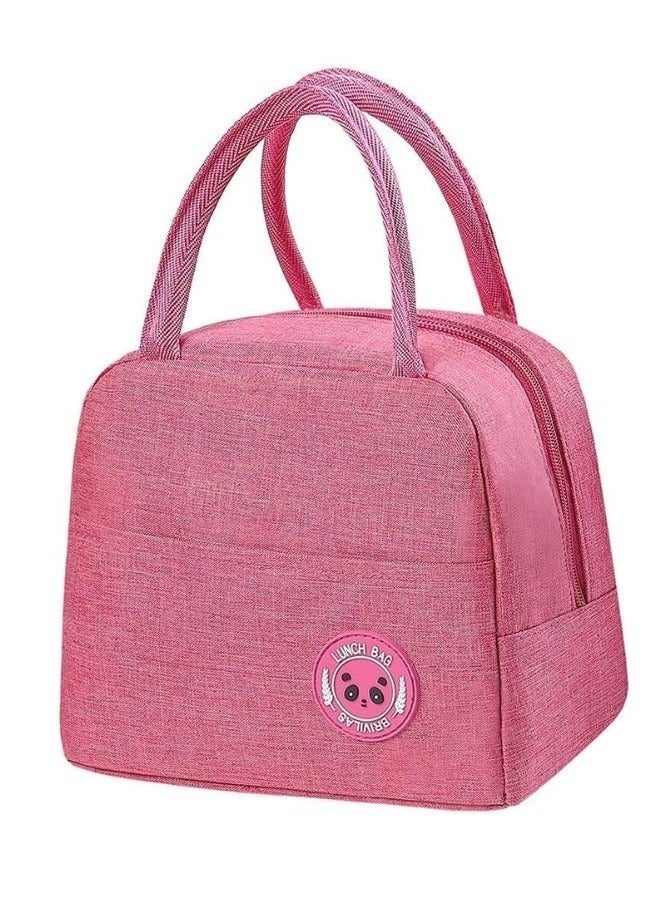 فالمر حقيبة غداء معزولة وحقيبة حمل وصندوق غداء وحقيبة تبريد قابلة لإعادة الاستخدام وحاوية غداء وحامل غداء مقاوم للماء للنساء والرجال والطلاب والأطفال - Image 1