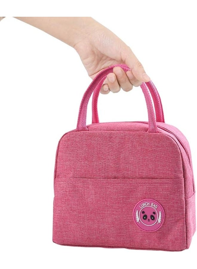 فالمر حقيبة غداء معزولة وحقيبة حمل وصندوق غداء وحقيبة تبريد قابلة لإعادة الاستخدام وحاوية غداء وحامل غداء مقاوم للماء للنساء والرجال والطلاب والأطفال - Image 2