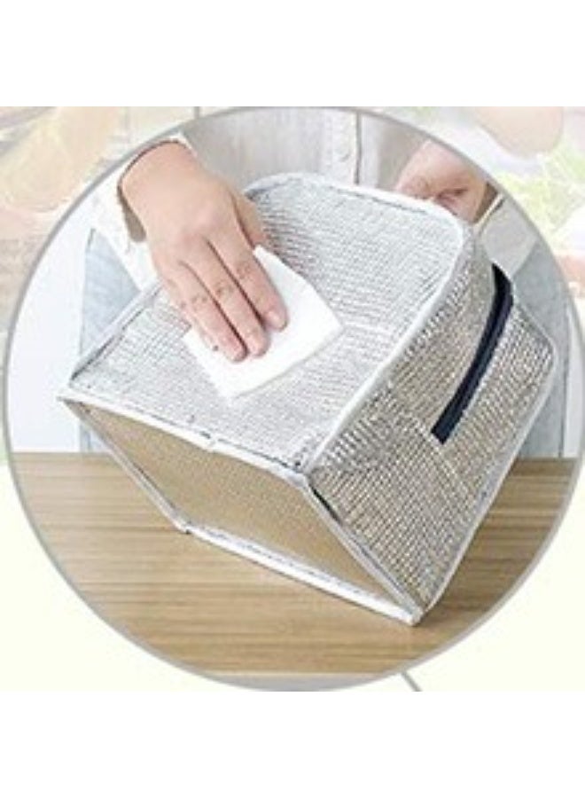 فالمر حقيبة غداء معزولة وحقيبة حمل وصندوق غداء وحقيبة تبريد قابلة لإعادة الاستخدام وحاوية غداء وحامل غداء مقاوم للماء للنساء والرجال والطلاب والأطفال - Image 4