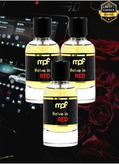mpf 3 Pieces Thrive In Red Perfume 100ml EDP  - Image 1