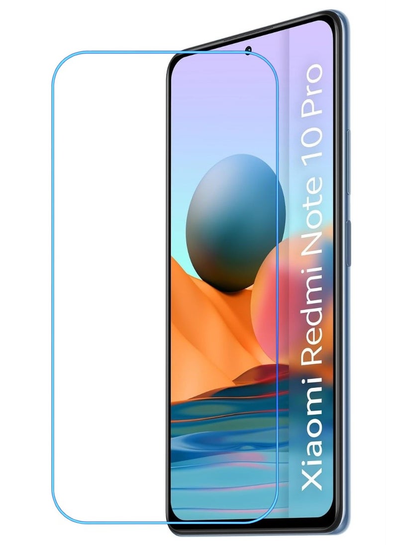 ACLIX Antistatic ESD Dustproof Premium Quality High Definition Clear Tempered Glass Screen Protector Designed For Xiaomi Redmi Note 10 Pro - Image 1