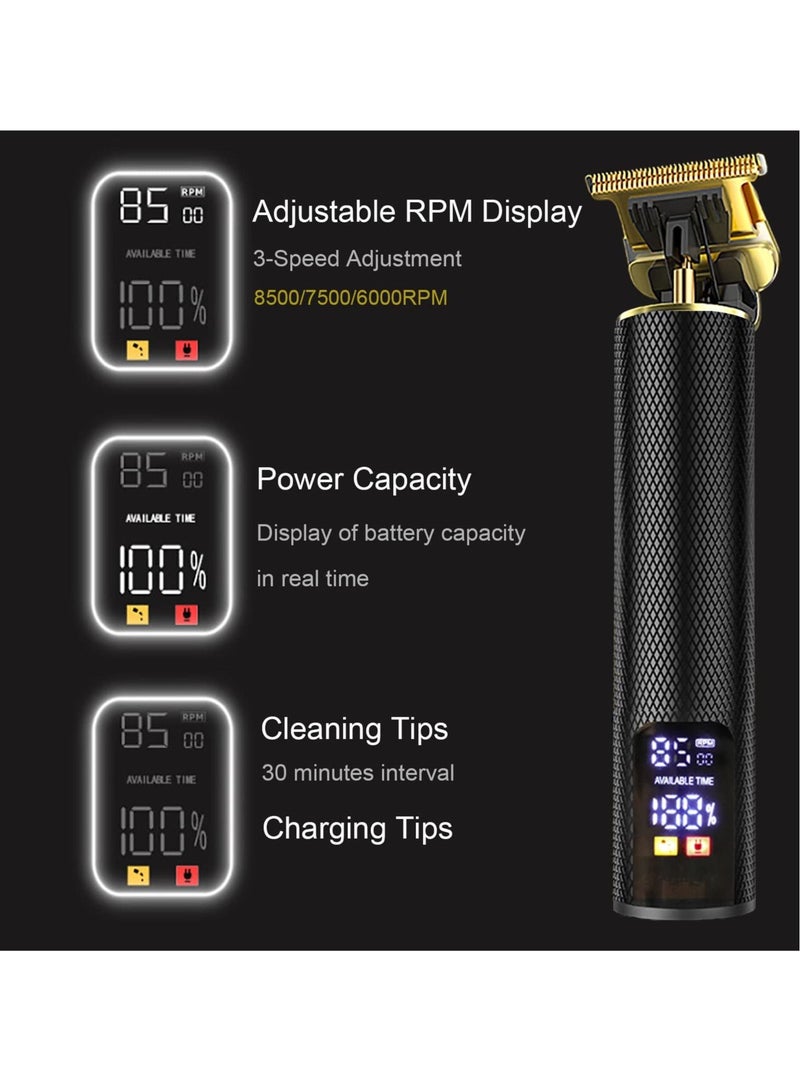 Hair Clippers Beard Trimmer for Men Professional Cordless Face and Body Grooming Male Kit Women Kids - Image 3