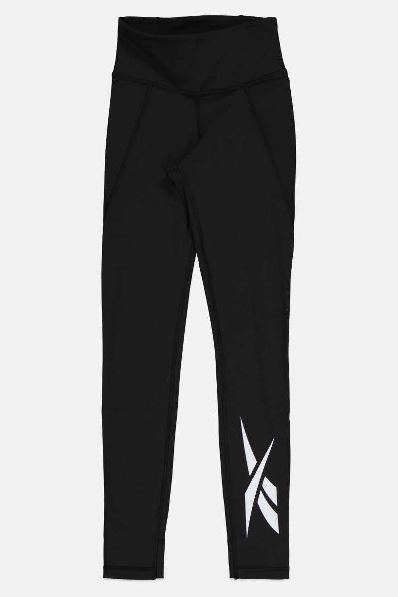 Reebok Women Sportswear Fit Training Leggings, Navy - Image 2