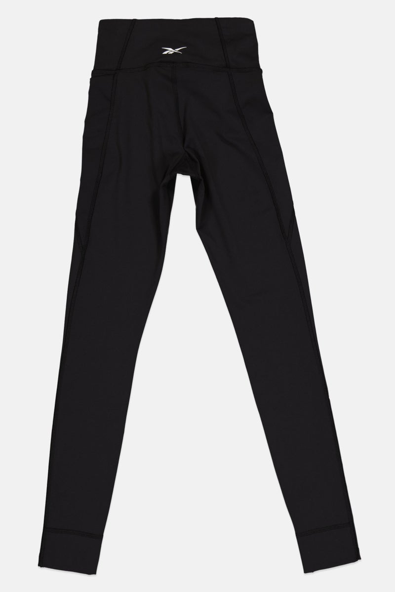 Reebok Women Sportswear Fit Training Leggings, Navy - Image 3