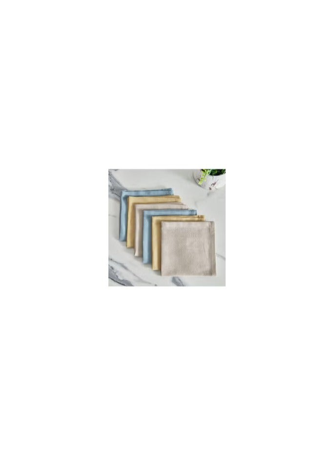 Home Alivia 6-Piece Recycled Wash Cloth Set 30 x 30 cm