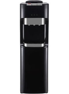 zada ZADA ZWD-250F 3-tap cold/hot/lukewarm water dispenser with bottom refrigerator, black  - Image 1