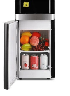 zada ZADA ZWD-250F 3-tap cold/hot/lukewarm water dispenser with bottom refrigerator, black  - Image 4