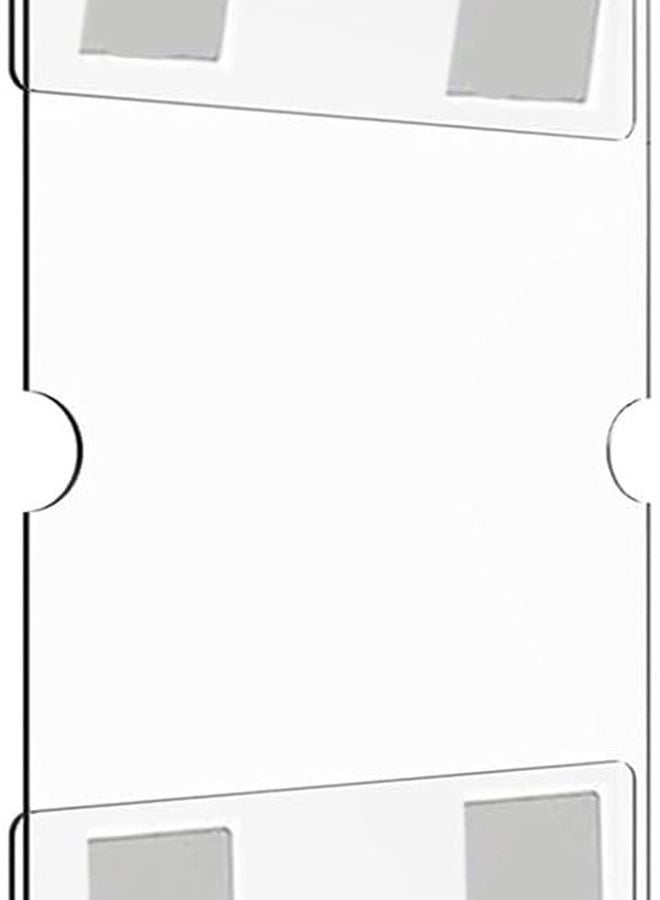 Acrylic Wall Mounted Display Rack 4x6 Inch Photo Frame Holder With Protective Film - Image 1