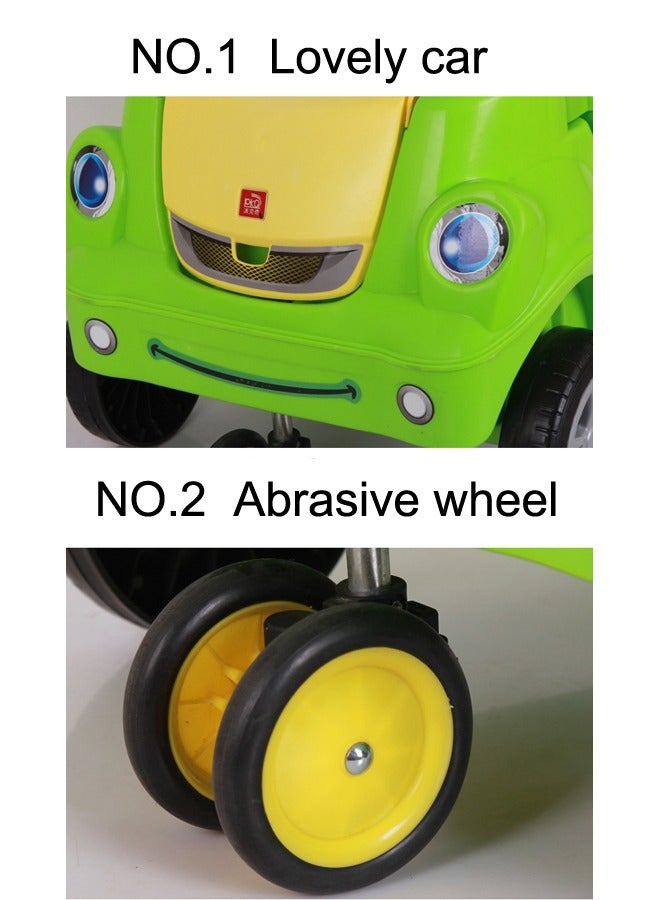 XIANGYU لعبة سيارة بلاستيكية ملونة للأطفال بخمسة عجلات - Image 4