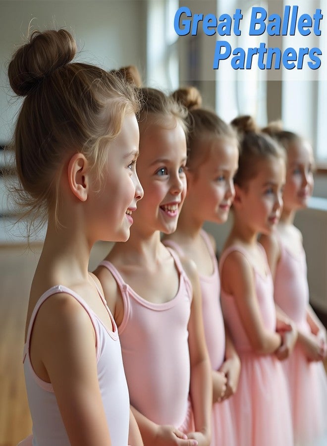 TsMADDTs Blonde Hair Bun Set, 8 Donut Bun with 2 Large, 2 Middle, 4 Small, 10 Hair Nets for Women, 40 U Shaped Pins, 5 Elastic Bands for Short and Thin Hair - Image 3