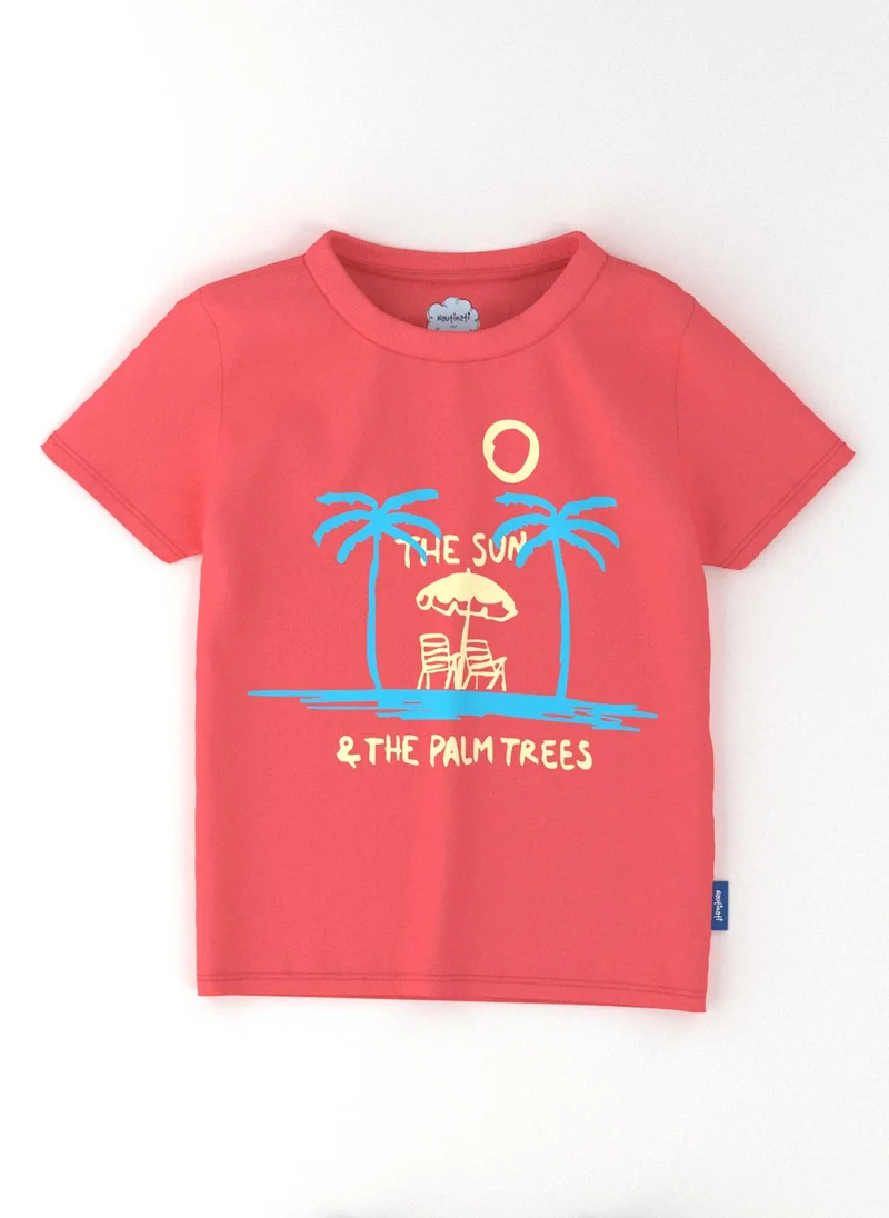 نوتيناتي Nautinati Boys' Cotton Pack of 3 Printed T-shirt