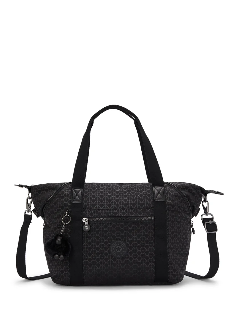 Kipling Art Mini Tote Bag with Removable Strap Signature Emb