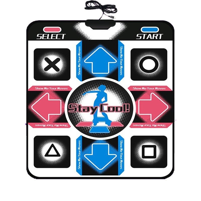NonSlip Durable Wearresistant Dancing Step Dance Mat Pad Dancer Blanket with USB for  PC - Image 1