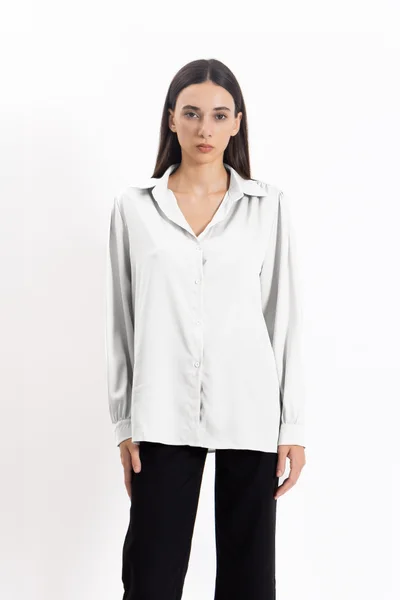 SHAPES COMFORT SATIN SHIRT