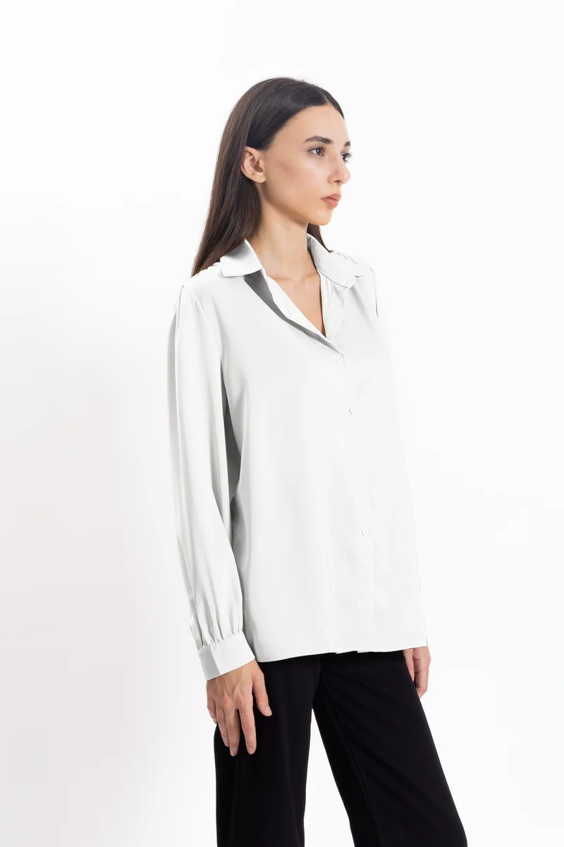 SHAPES COMFORT SATIN SHIRT