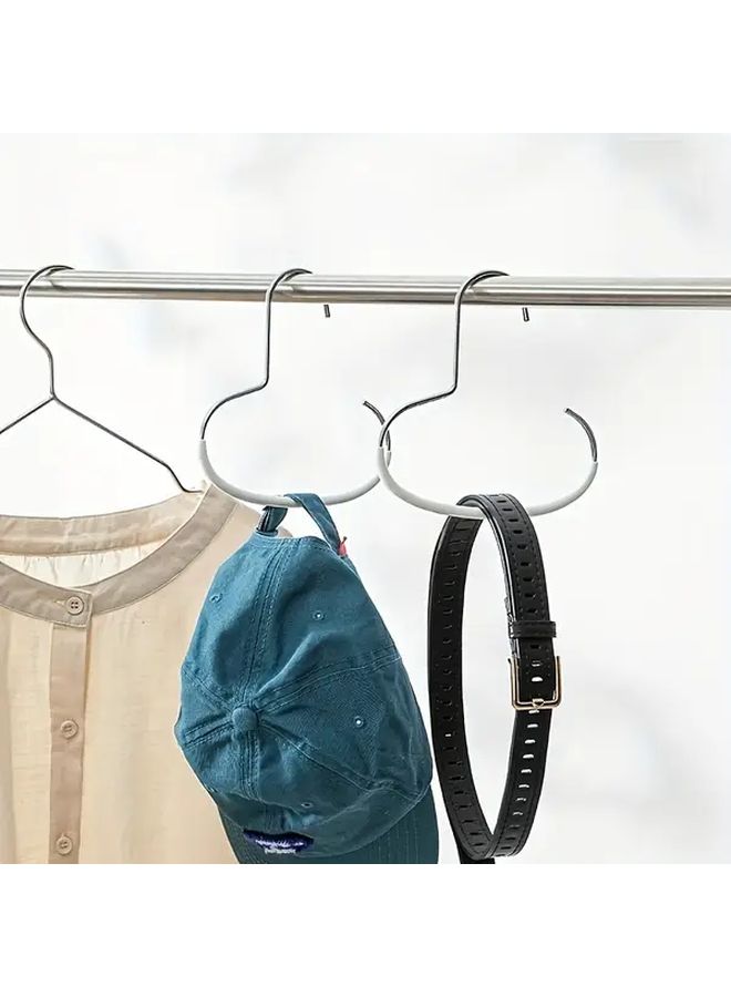 2pcs Multifunctional Scarf Hook Bag Organizer Dip Glue Anti Slip Hanger - Image 5