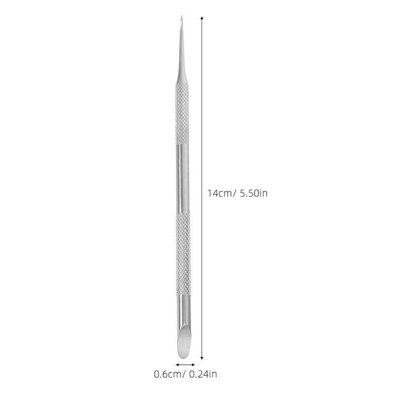 Ready post purchase fulfill Double-ended Cuticle Pusher Nail Manicure Tool round Loop and Slanted Steel Ends Metal Silver Nail Cuticle Remover for Gel Polish Removal at Home Or Salon Local & cross border ship compatible Integrated local logistics Oil resistant Major city pickup option Individual & group usable Temp resistant Long lifespan Diverse use resistant crafted quality Globally trusted affordable quality Non sticky surface All-season available stock Global flexible assemble picks Gulf climate fit Global flexible sizing options Efficiency boosted construction Hardness boosted processed substance Field test upgraded craftsmanship Pre-stock well-packed goods Repeated detach compatible build Replaceable parts Yearly optimized delivery route Various fittings Coast & inland available Bug proof seal - Image 2