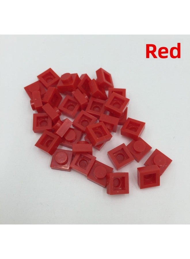 Building Block Parts Small Particles Basic Parts Short 1*1 Hole Pixel Particles Assembled Building Blocks Draw Two-dimensional Code 0.1 Kg/bag