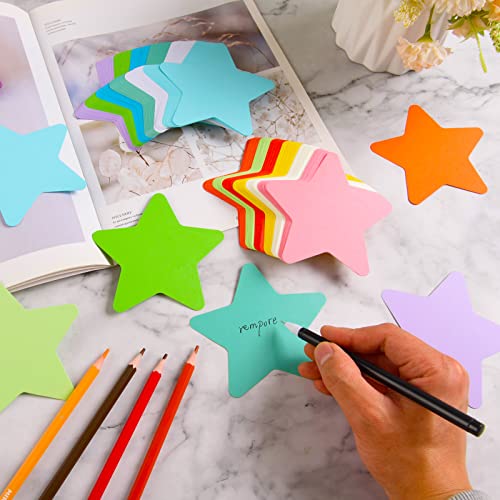 MixTeach 360 Assorted Color Paper Star Cut-Outs & Shapes - Accent Die-Cuts for Classroom Decor, Teachers, Kids DIY Craft Projects & Back to School Bulletin Board Decorations - Image 5