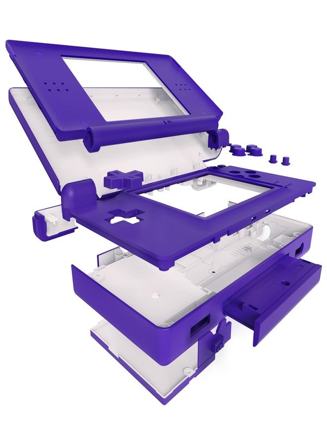 eXtremeRate Full Replacement Case for Nintendo DS Lite, Case with Replacement Button for Nintendo DS Lite, Console NOT Included, Purple - Image 3