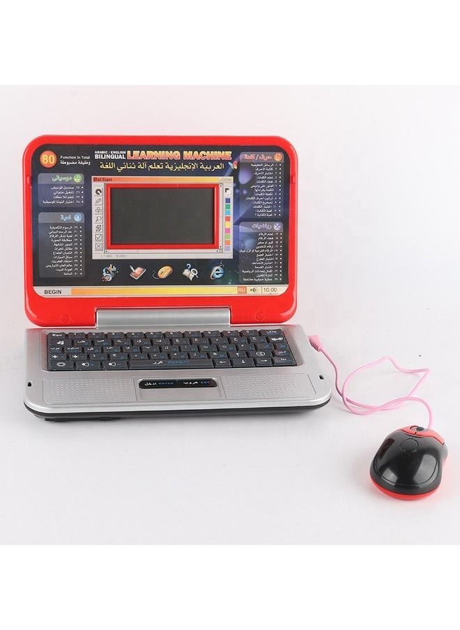 Generic - Laptop Learning Machine Toy for Kids  Arabic and English Language Learning Educational Computer Toy - Image 1