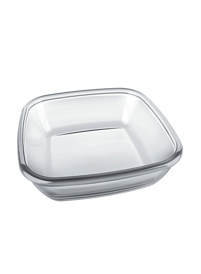 SEMPRE Square Borosilicate Baking Tray/Roaster 1.5 Liter, 20cm*20cm*6.25cm - Image 1