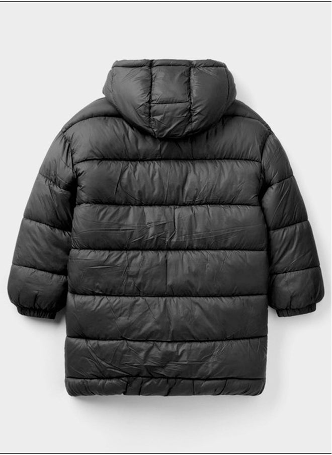 Benetton LONG PADDED JACKET WITH RECYCLED WADDING  - Image 2