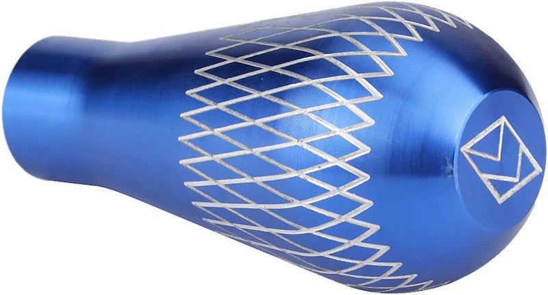 Shift Knob Aluminum Shifter Lever with M8 M10 M12 Threads, Universal for Car SUV Manual Gear, Blue - Durable, Comfortable Grip, Easy Installation (Blue) - Image 2